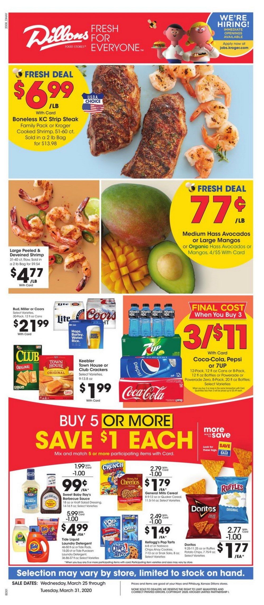 Dillons Weekly Ad Mar 25 Mar 31, 2020