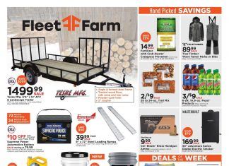 Fleet Farm Weekly Ad Mar 06 – Mar 14, 2020
