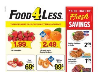 Food 4 Less Weekly Ad Mar 04 – Mar 10, 2020