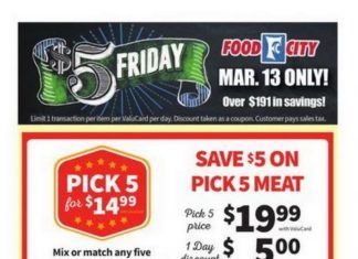Food City Weekly Ad Mar 11 – Mar 17, 2020