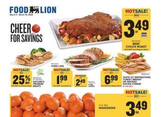 Food Lion Weekly Ad Mar 04 – Mar 10, 2020