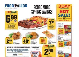 Food Lion Weekly Ad Mar 18 – Mar 24, 2020
