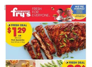 Fry’s Food Weekly Flyer Mar 25 – Mar 31, 2020