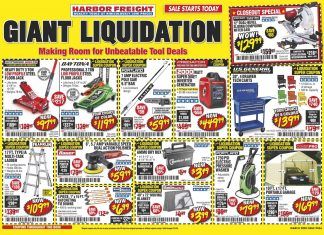Harbor Freight Flyer Sale Mar 01 – Mar 31, 2020