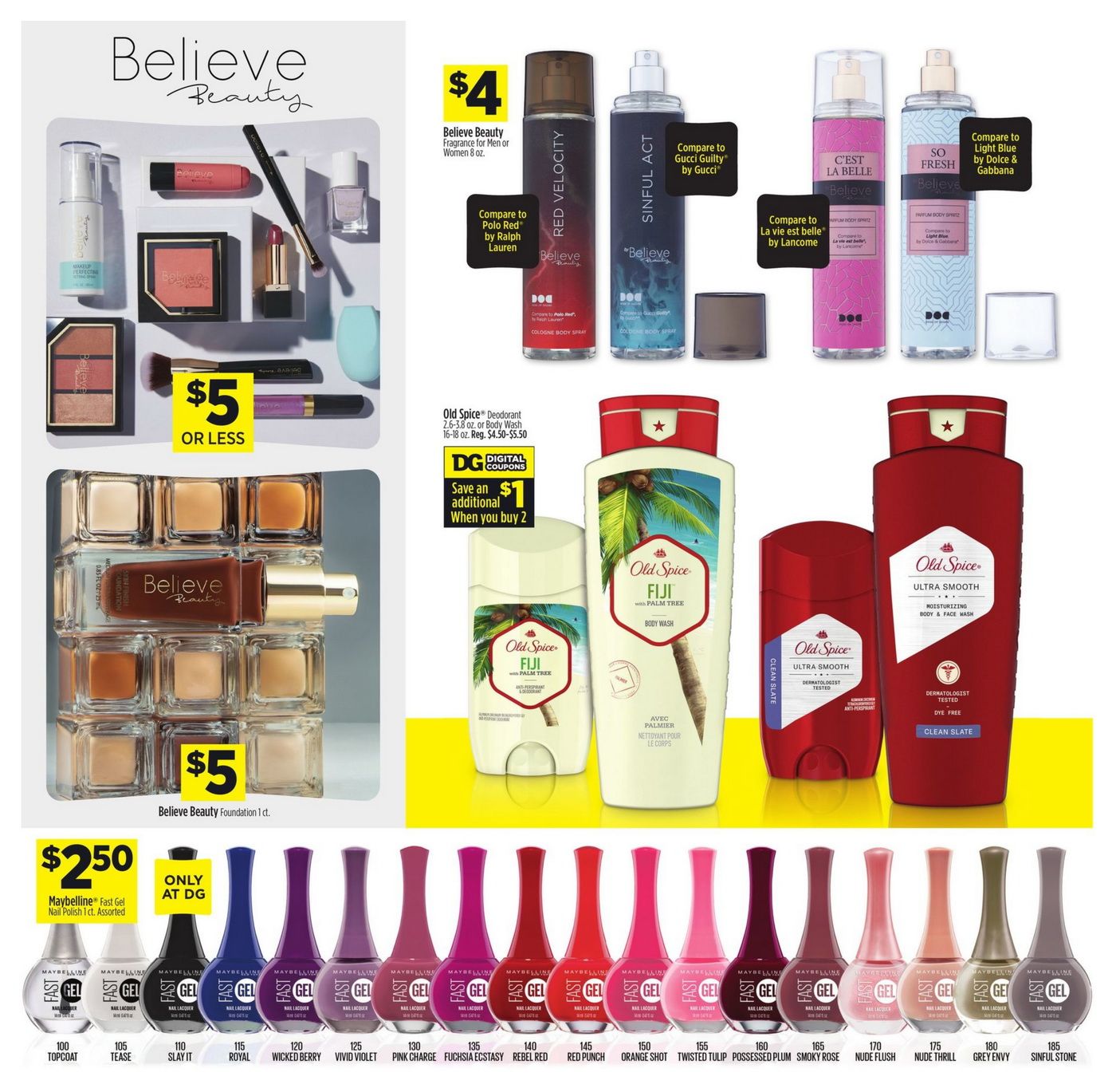 Dollar General Health & Beauty Savings Ad Mar 15 Apr 18, 2020