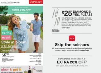 JCPenney Special Ad Sale Mar 19 – Mar 25, 2020
