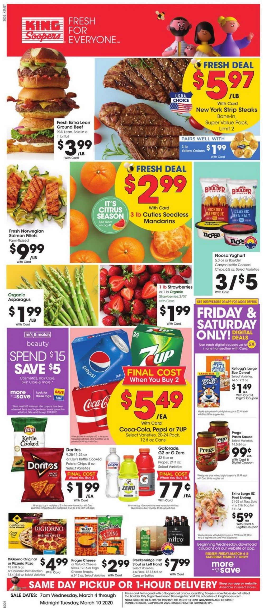 King Soopers Weekly Ad Mar 04 Mar 10, 2020