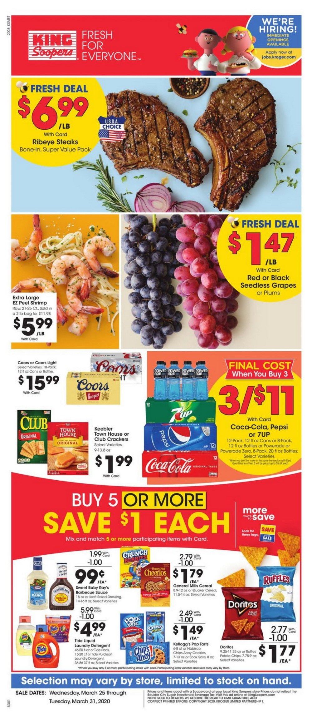 King Soopers Weekly Ad Mar 25 Mar 31, 2020