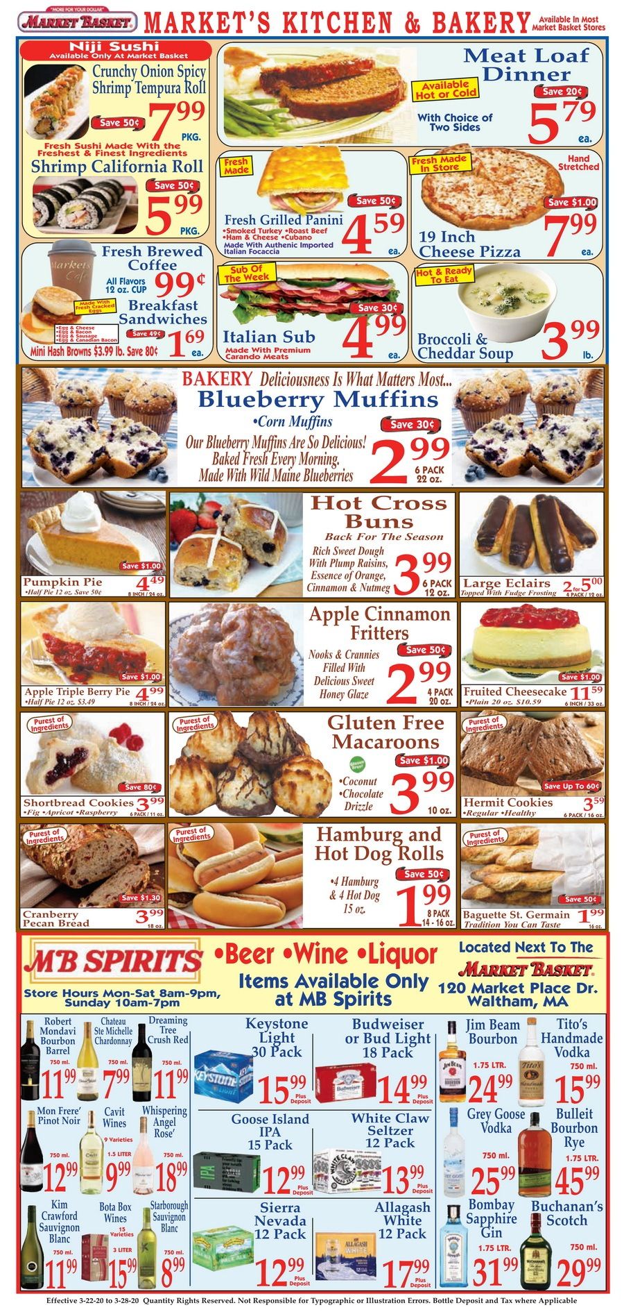 Market Basket Weekly Ad Mar 22 Mar 28, 2020