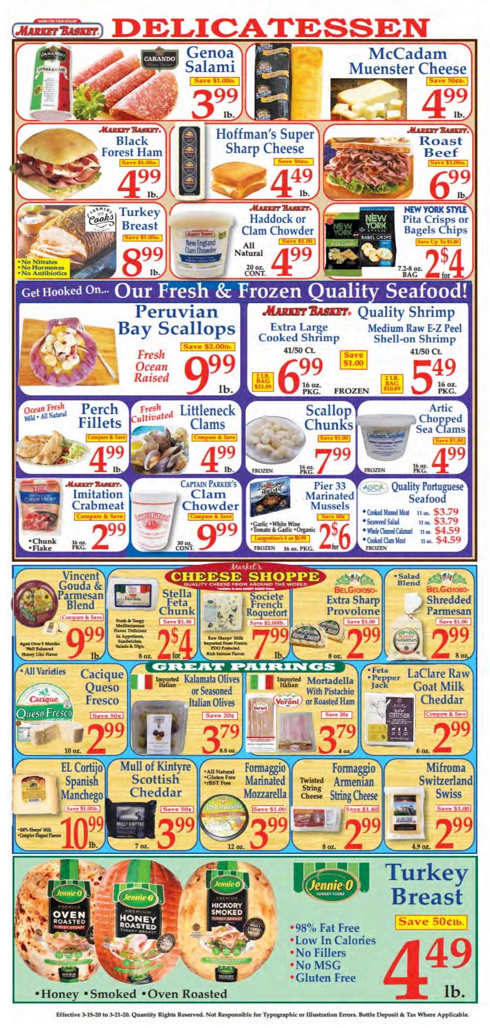 Market Basket Weekly Flyer Mar 15 Mar 21, 2020