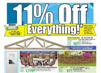 Menards Weekly Ad Mar 01 – Mar 07, 2020