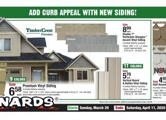 Menards Weekly Ad Mar 29 – Apr 11, 2020