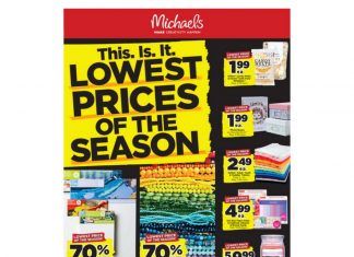 Michaels Weekly Ad Mar 20 – Mar 28, 2020