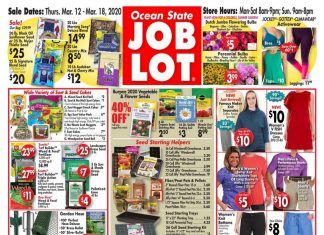 Ocean State Job Lot Weekly Ad Mar 12 – Mar 18, 2020