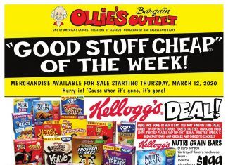 Ollie’s Weekly Ad Mar 12 – Mar 18, 2020