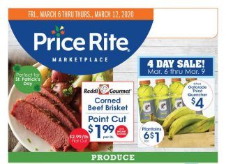 Price Rite Weekly Ad Mar 06 – Mar 12, 2020