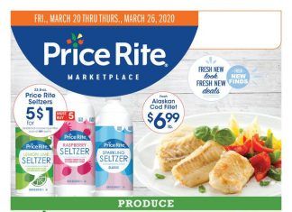 Price Rite Weekly Ad Mar 20 – Mar 26, 2020