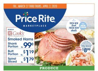 Price Rite Weekly Ad Mar 27 – Apr 02, 2020