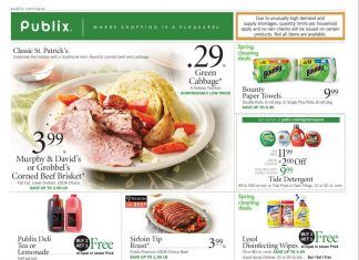 Publix Weekly Ad Mar 11 – Mar 17, 2020