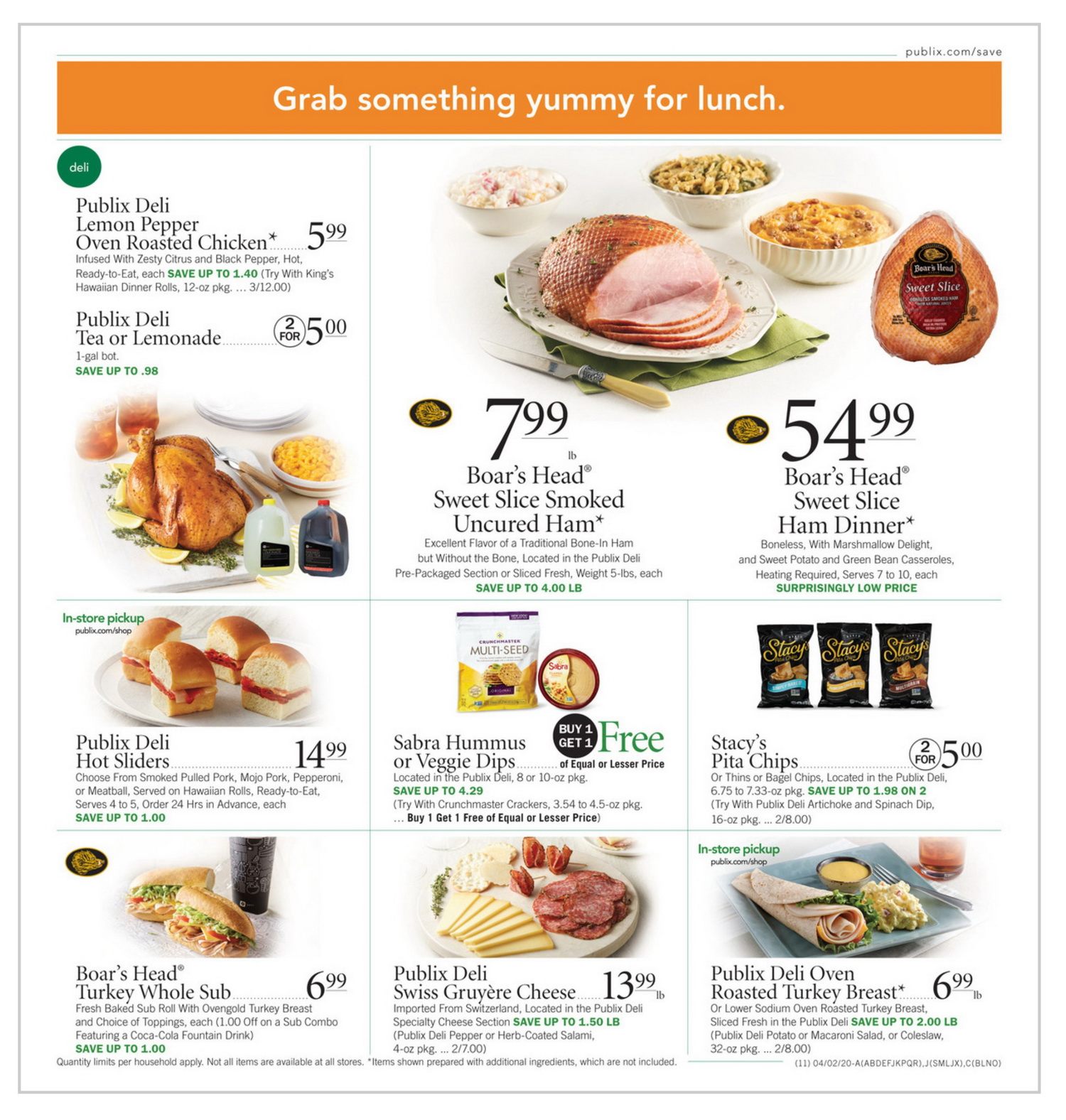 Publix Weekly Ad Apr 01 Apr 11 2020