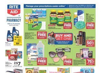 Rite Aid Weekly Ad Mar 22 – Mar 28, 2020