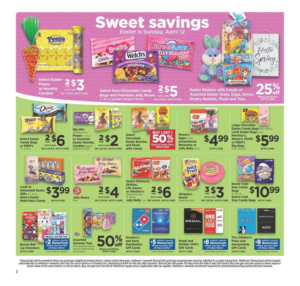 Rite Aid Weekly Ad Mar 22 Mar 28, 2020