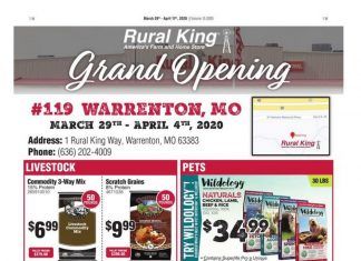 Rural King Weekly Ad Mar 29 – Apr 11, 2020