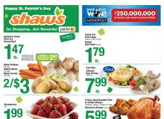 Shaw’s Weekly Ad Mar 13 – Mar 19, 2020