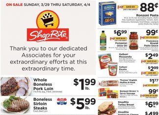 ShopRite Weekly Ad Mar 29 – Apr 04, 2020