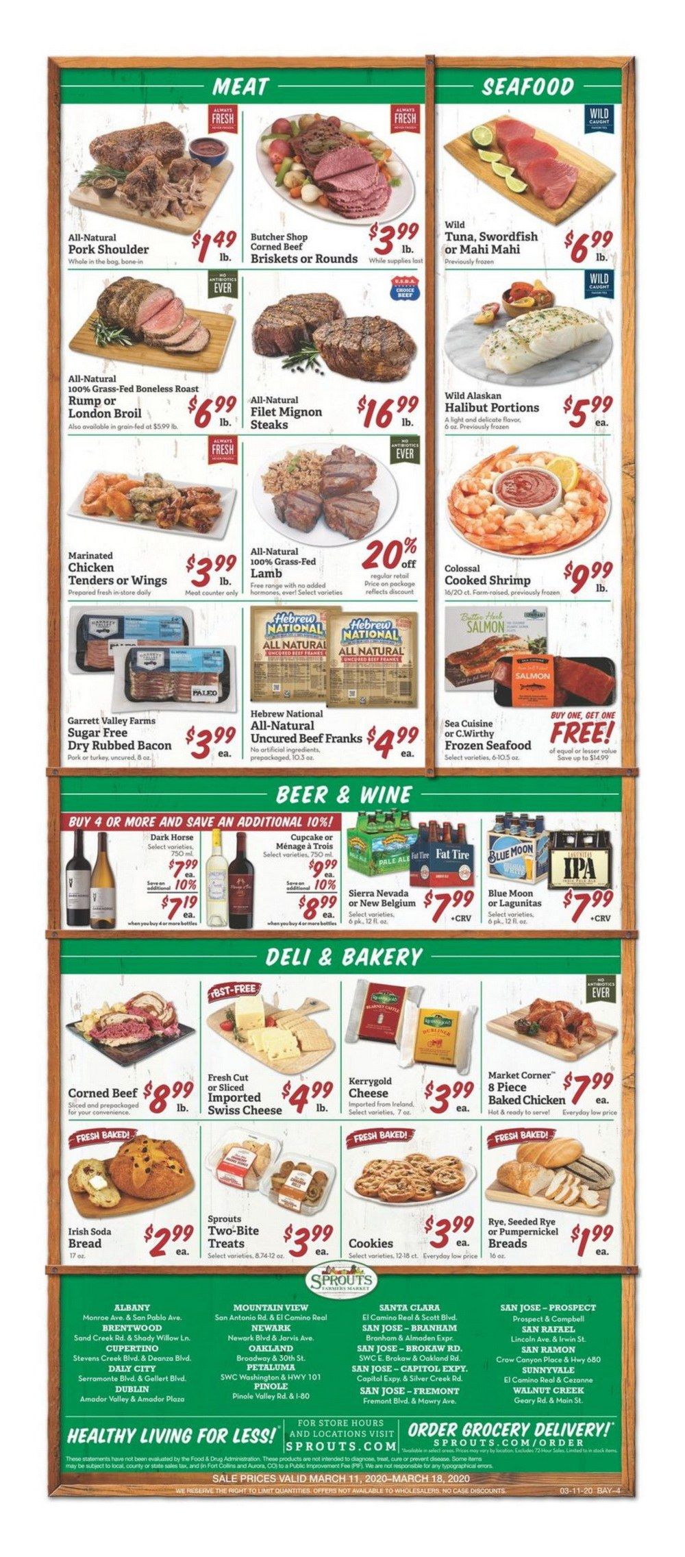 Sprouts Weekly Ad Mar 11 Mar 18, 2020