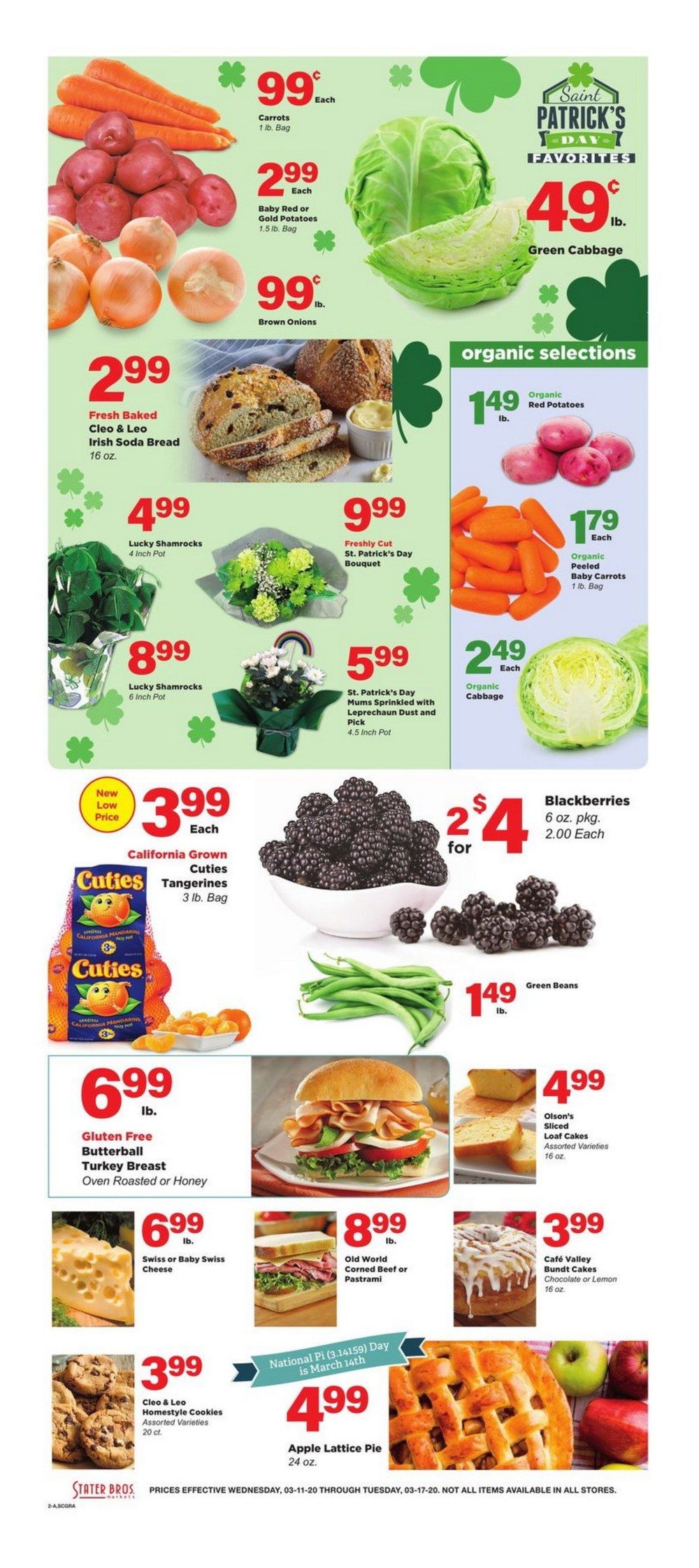 Stater Bros Weekly Ad Mar 11 Mar 17, 2020