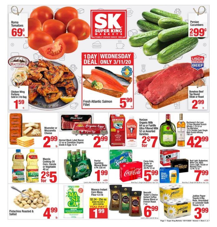 Super King Weekly Ad Mar 11 Mar 17, 2020