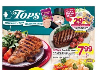 Tops Weekly Circular Mar 08 – Mar 14, 2020
