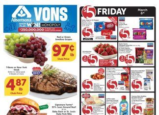 Vons Weekly Ad Mar 4 – Mar 10, 2020