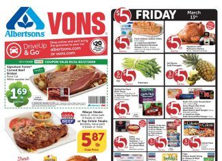 Vons Weekly Ad Mar 11 – Mar 17, 2020