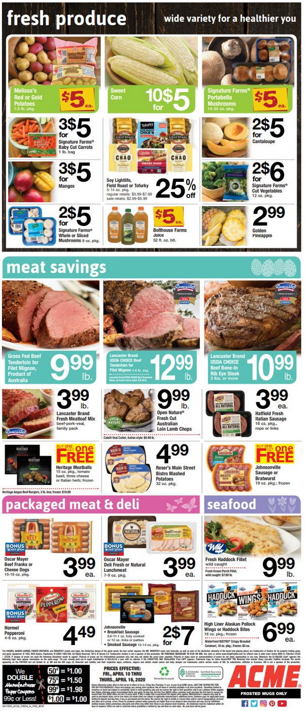 Digital coupon for acme