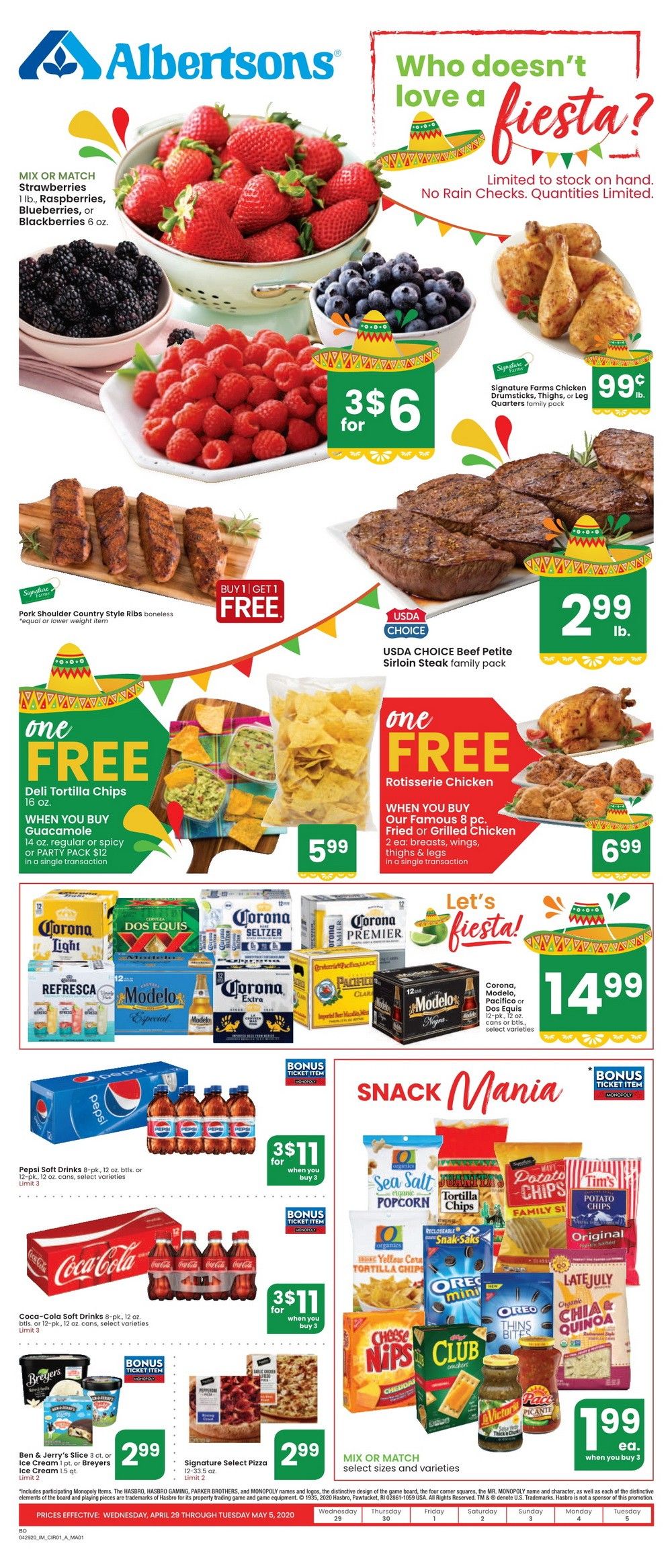 Albertsons Weekly Ad Apr 29 May 05, 2020