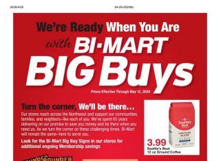 Bi-Mart Weekly Ad Apr 29 – May 12, 2020