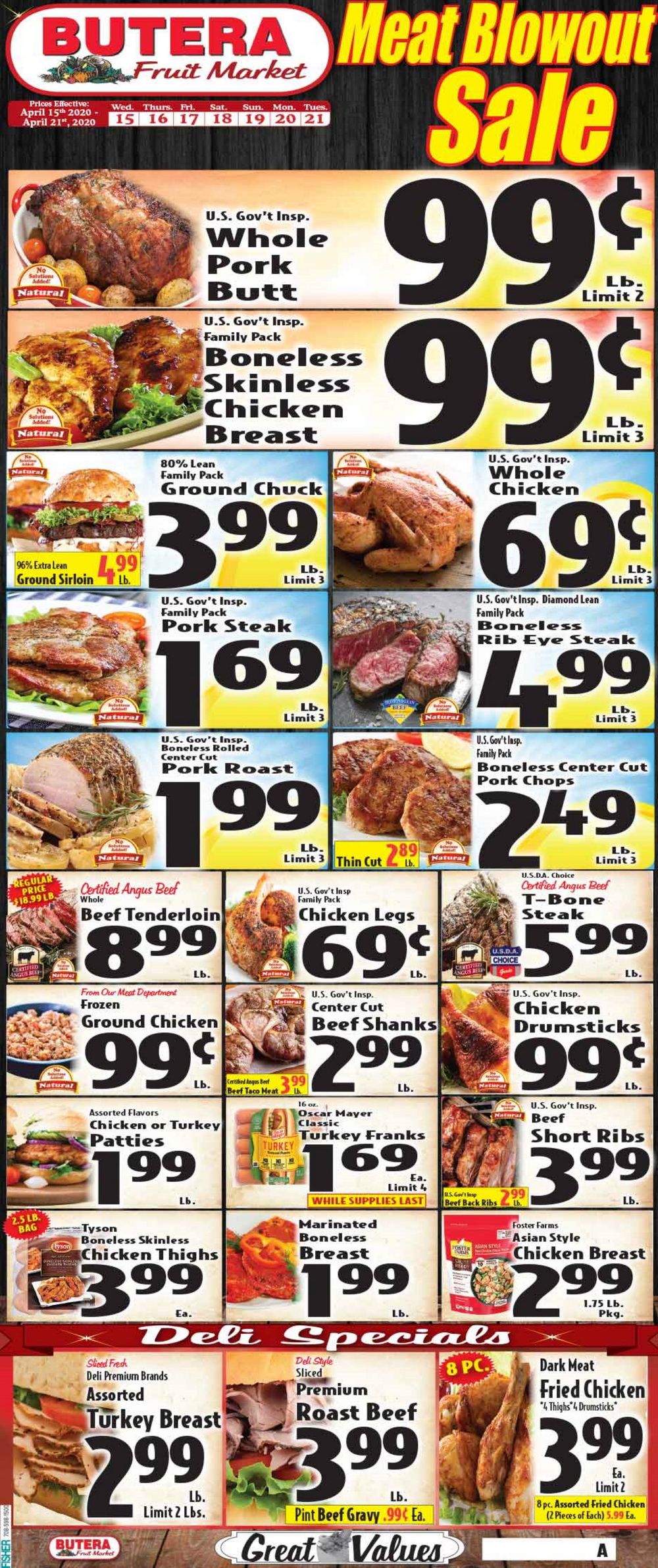 Butera Weekly Ad Apr 15 Apr 21, 2020