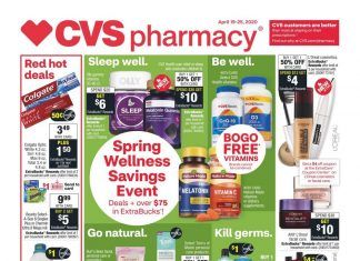 CVS Weekly Ad Apr 19 – Apr 25, 2020