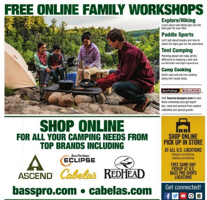 Cabela's Camping Classic Sale Apr 30 May 13, 2020