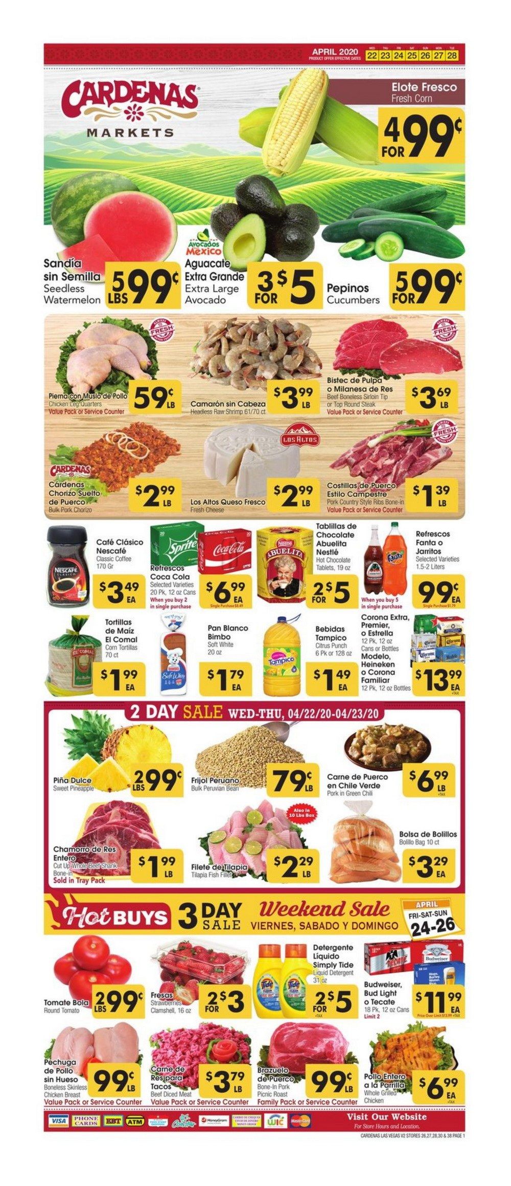 Cardenas Weekly Ad Apr 22 Apr 28, 2020