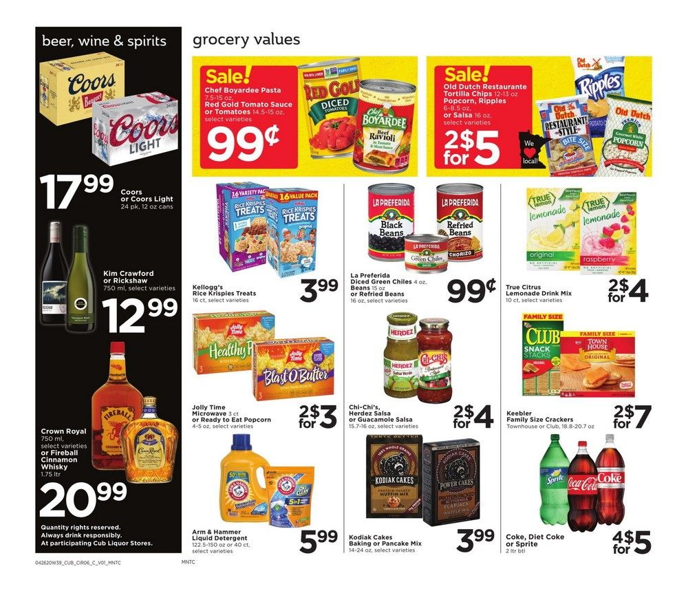 Cub Foods Weekly Ad Apr 26 - May 02, 2020