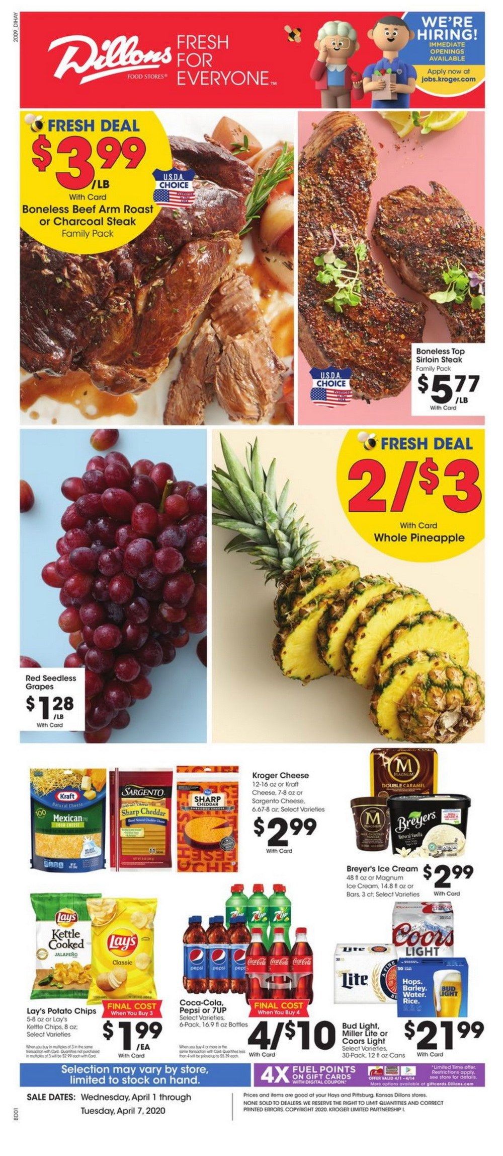 Dillons Weekly Ad Apr 01 Apr 07, 2020