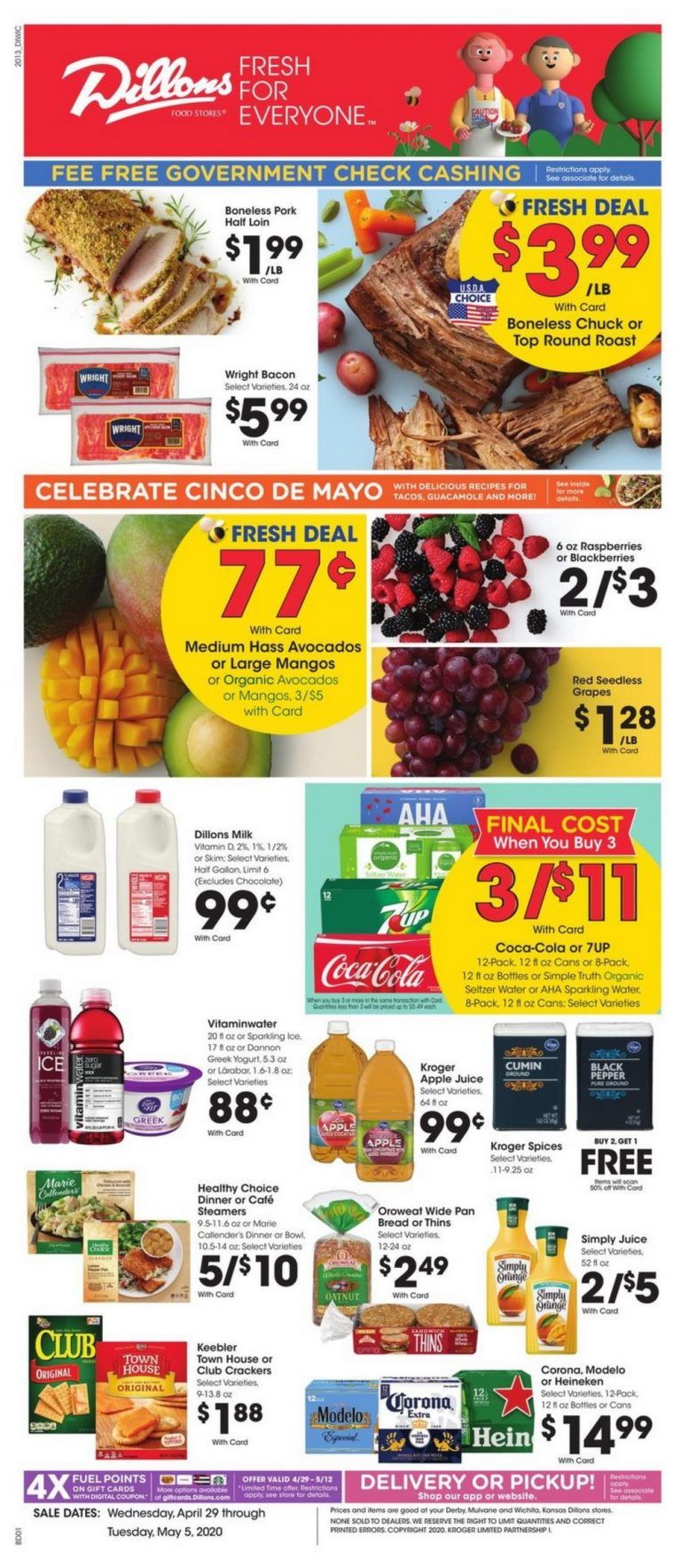 Dillons Weekly Ad Apr 29 May 05, 2020