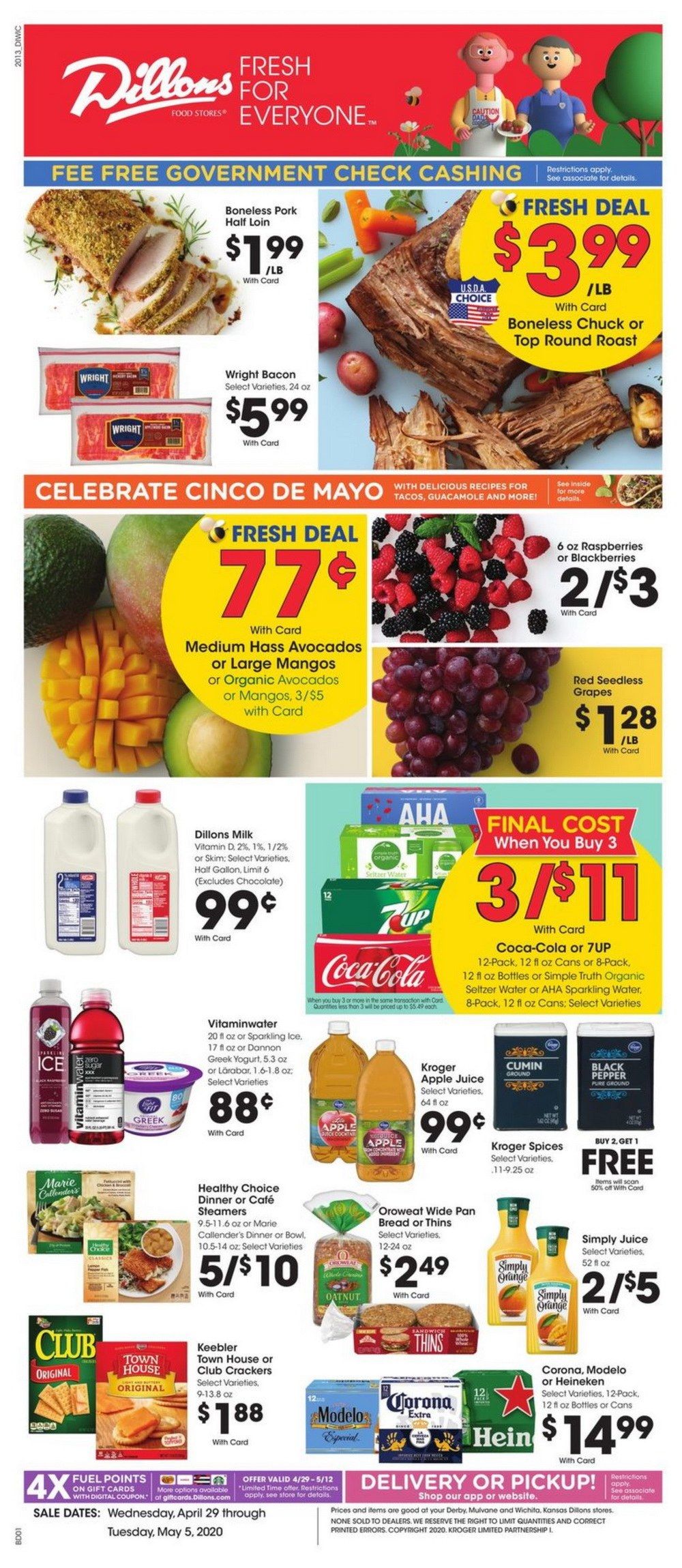 Dillons Weekly Ad Apr 29 May 05, 2020