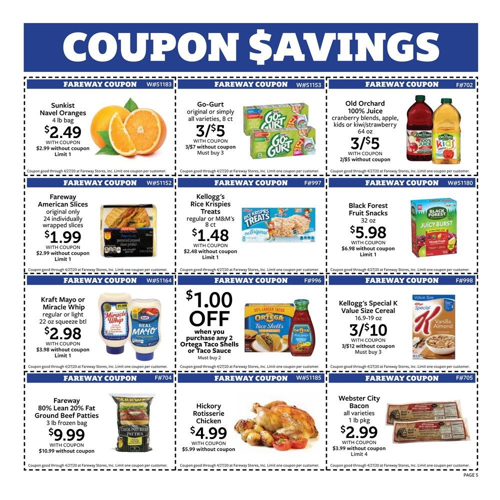 Fareway Weekly Ad Apr 21 – Apr 27, 2020