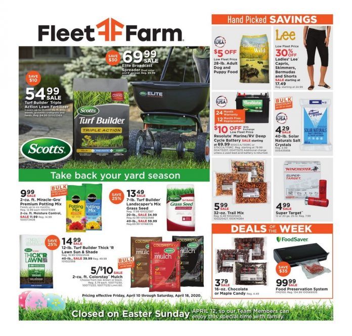 Fleet Farm Weekly Ad Apr 10 Apr 18, 2020