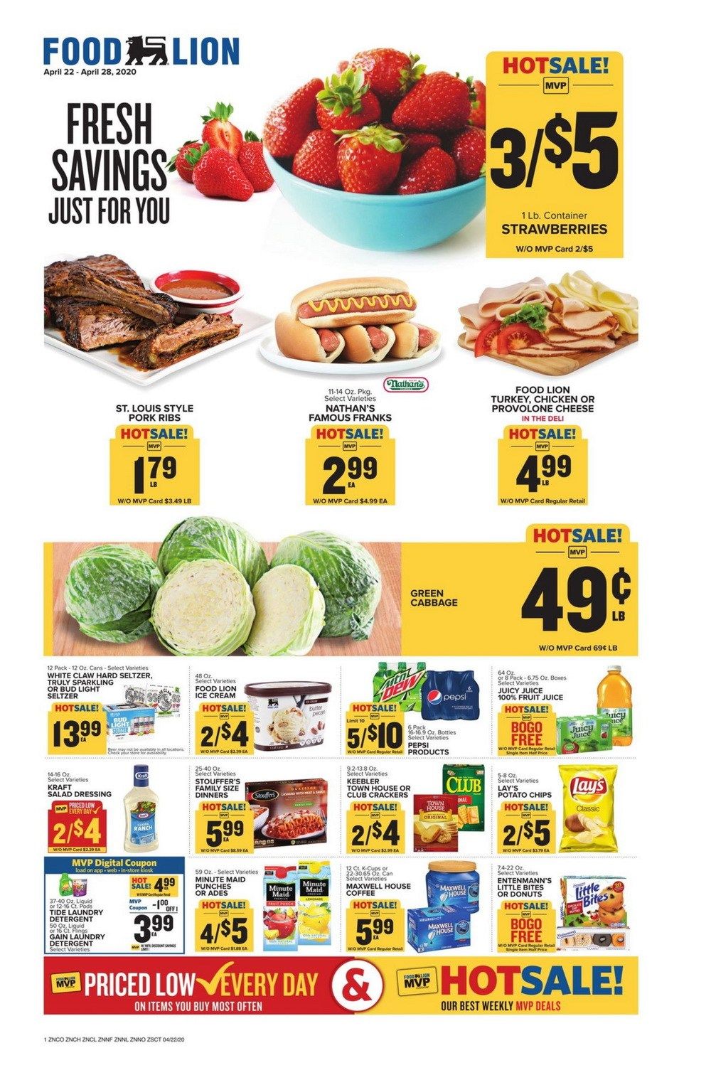 Food Lion Weekly Ad Apr 22 Apr 28, 2020