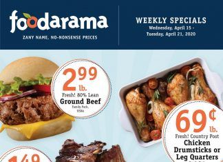 Foodarama Weekly Ad Apr 15 – Apr 21, 2020